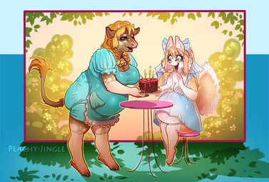 bethany_genisse, peachy_(peachy-jingle), peachy-jingle, accessory, anthro