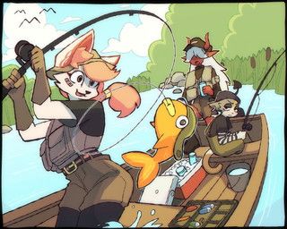 desdemona_(fortnite), fishstick_(fortnite), kimiko_five-tails, meow_skulls, asian_mythology