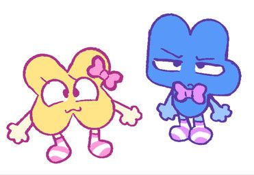 four_(bfb), x_(bfb), battle_for_dream_island, object_shows, clockstops3am