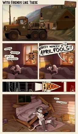 bonnie_vale_(posspowered), grace_linde_(posspowered), april_fools'_day, posspowered, 4_toes