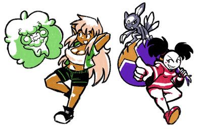autumn_(genocityzone), sadie_(genocity), mario_bros, nintendo, pokemon