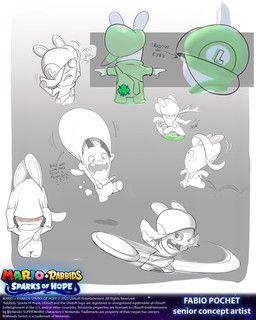 rabbid_luigi, mario_bros, mario_plus_rabbids_kingdom_battle, mario_plus_rabbids_sparks_of_hope, nintendo