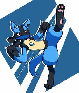 nintendo, pokemon, ambiguous_gender, anthro, blue_body