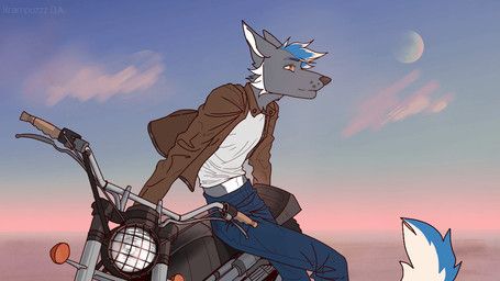 krampuzzz, krampuzzzda, anthro, bottomwear, canid