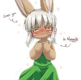 nanachi, made_in_abyss, buneposter, 2026, accessory