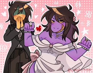 kris_dreemurr, susie_(deltarune), deltarune, undertale_(series), omghinoko
