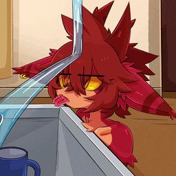 gaogomon_(oc), gaogomon, 2026, 2_horns, anthro