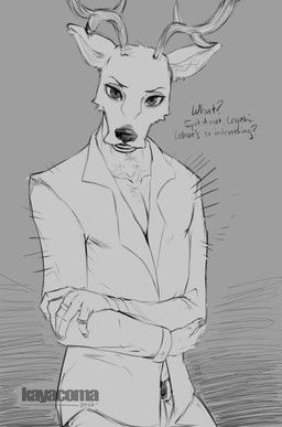 louis_(beastars), beastars, kayacoma, 2026, annoyed