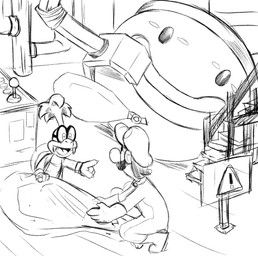 iggy_koopa, koopaling, luigi, mario_bros, nintendo