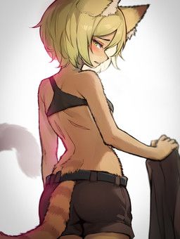lilkon, anthro, belt, black_nose, blush