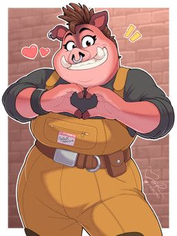 pigtail_(the_bad_guys), dreamworks, the_bad_guys, meircmei, anthro