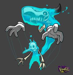 grimmlins_tale, inkarat_mittongtare, 3_fingers, 3_horns, 4_fingers