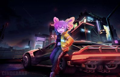 vitzy_(vitzypie), cd_projekt_red, cyberpunk_2077, cinderart, amphibian