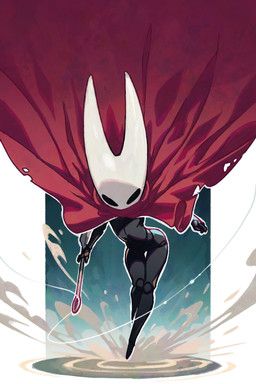 hornet_(hollow_knight), hollow_knight_(franchise), team_cherry, polygoncherub, 2_horns