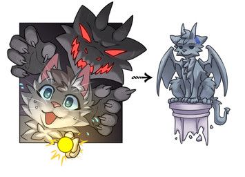 floof_(shaddockpummelo), firingwolf, animate_inanimate, anthro, domestic_cat