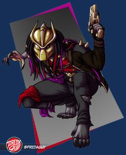 dave_(janek5), predator_(franchise), predaguy, action_pose, alien