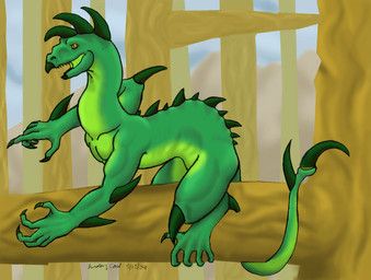 animorphs, shads_(artist), alien, ankle_spikes, anthro