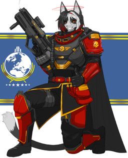 helldiver, kyu_(9live), helldivers, 9live, anthro