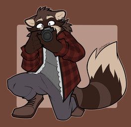 khaithebear, anthro, big_tail, boots, bottomwear