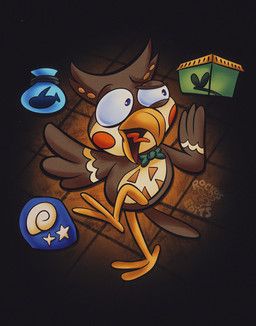 blathers_(animal_crossing), animal_crossing, nintendo, rockosedits, 2026