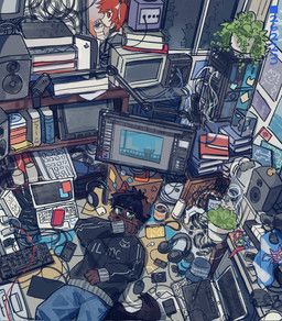 gamecube, i_love_my_computer, ninajirachi, nintendo, playstation