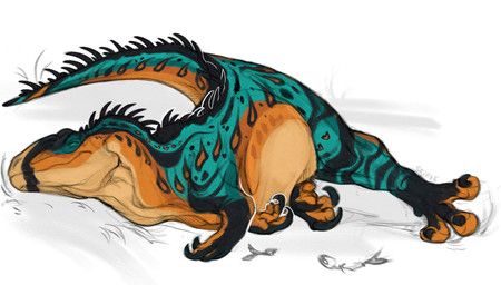 skific, acrocanthosaurus, allosauroid, ambiguous_gender, big_claws