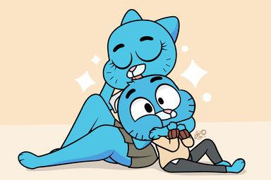 gumball_watterson, nicole_watterson, cartoon_network, cat_day, the_amazing_world_of_gumball