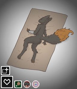 casualties:_unknown, dying_in_a_glue_trap, ambiguous_gender, anthro, arm_wraps