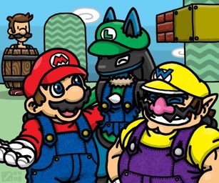 luigi, mario, wario, mario_bros, nintendo