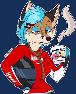 weck, anthro, armor, belly, black_nose
