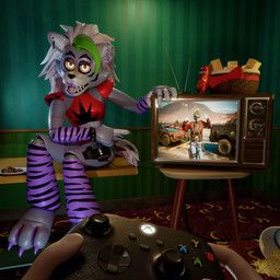 roxanne_wolf, blender_cycles_(artwork), cd_projekt_red, cyberpunk_2077, doritos