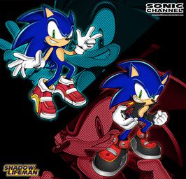 evil_sonic_(archie), sonic_the_hedgehog, archie_comics, sega, sonic_advance_2