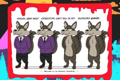 1980s_theme, accessory_only, alystairphantem, anthro, black_nose