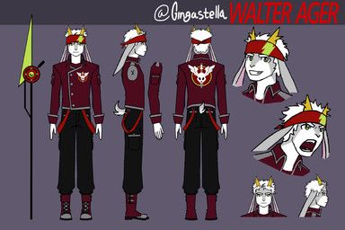 walter, gingastella, anthro, antlers, horn