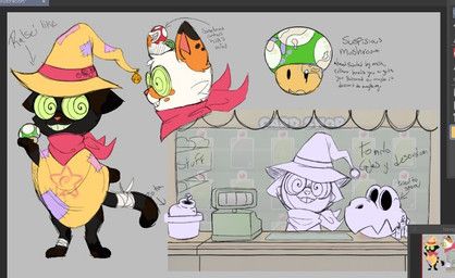 fan_character, milk_(feeniroir), shopkeeper, mario_bros, nintendo