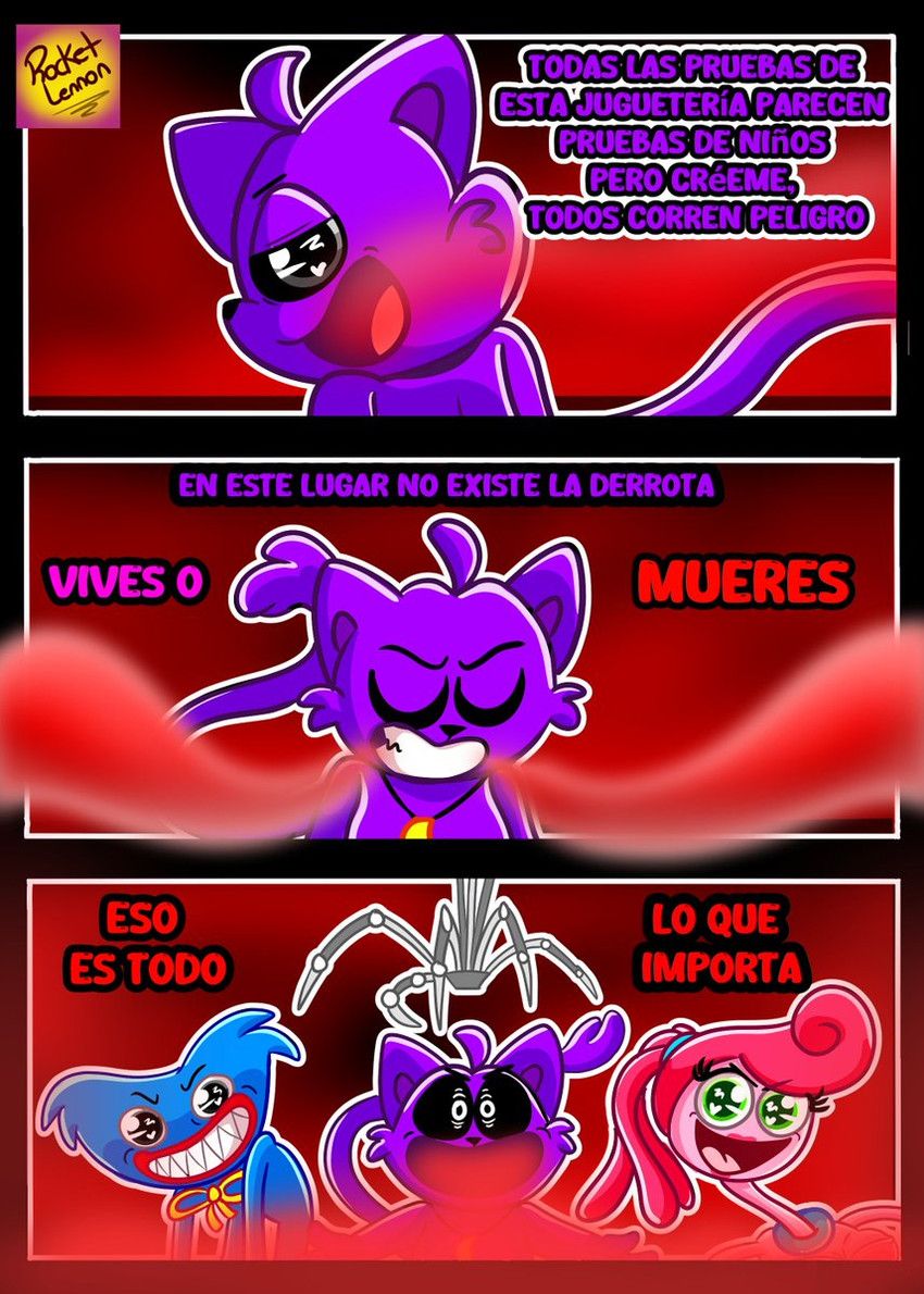 catnap_(poppy_playtime), huggy_wuggy, mommy_long_legs, prototype_(poppy_playtime), mob_entertainment