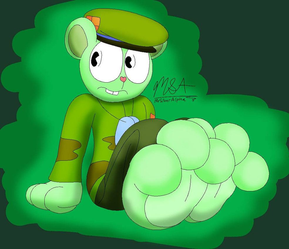 flippy_(htf), happy_tree_friends, mrsilveralpha, 3_toes, anthro