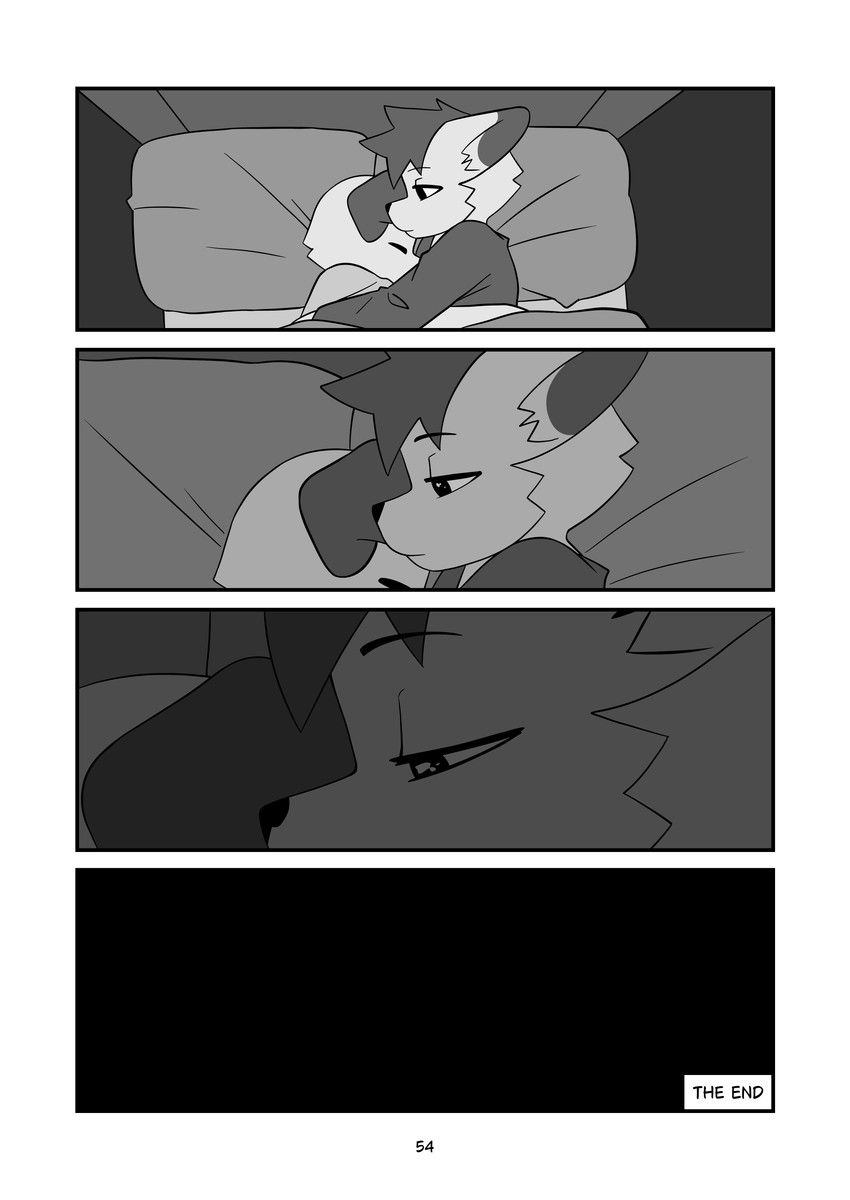 minishadefox, anthro, bed, bed_sheet, bedding