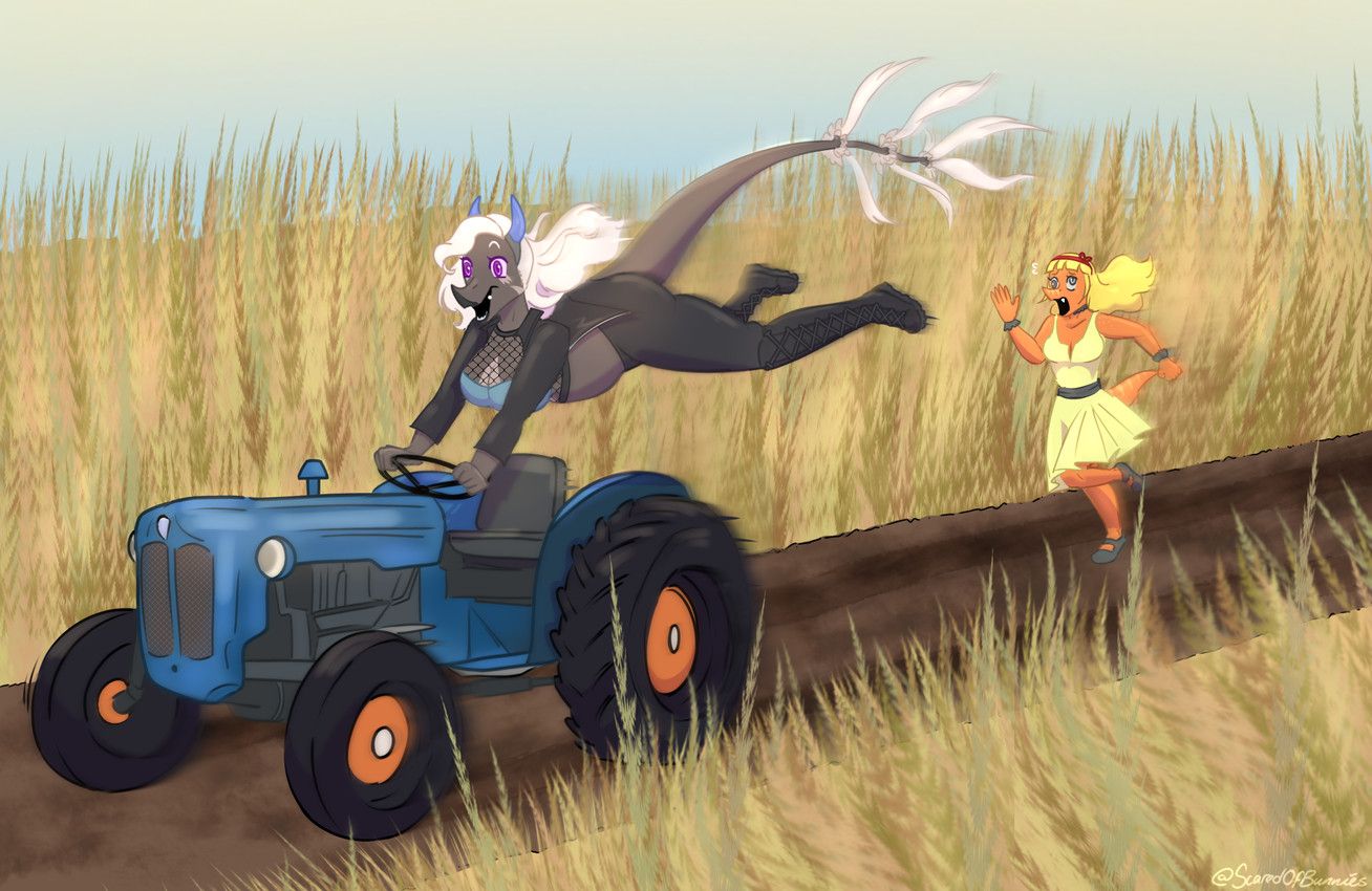 fan_character, heather_(snoot_game), vee_(veedway), cavemanon_studios, snoot_game