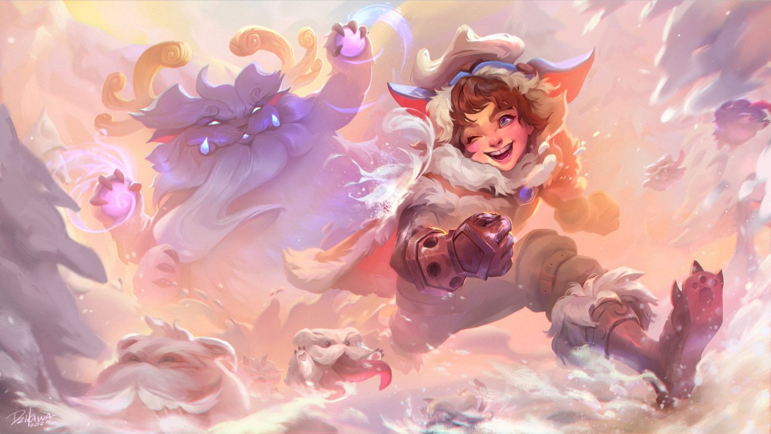 nunu_(lol), poro_(lol), willump_(lol), league_of_legends, riot_games
