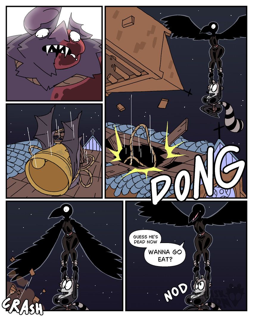 uva_the_raccoon, diegutan, alucard_the_vampire_bat, angry, anthro