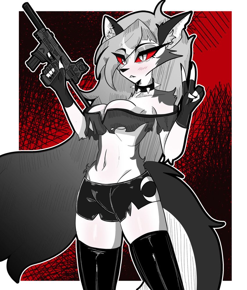 loona_(helluva_boss), hellaverse, helluva_boss, mythology, sig_sauer