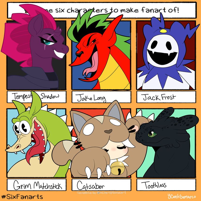 grim_matchstick, jake_long, tempest_shadow_(mlp), toothless, american_dragon:_jake_long