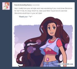 1girl, animification, brown_hair, commentary, crop_top