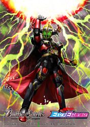 1boy, 2020, arm_up, armor, black_armor
