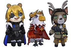 animal_crossing, animal_crossing_(style), animal_ear_piercing, animal_ears, animalization
