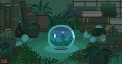 animated, animated_gif, aquarium, blooming, book