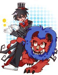 1boy, absurdres, black_eyes, black_hair, black_hat