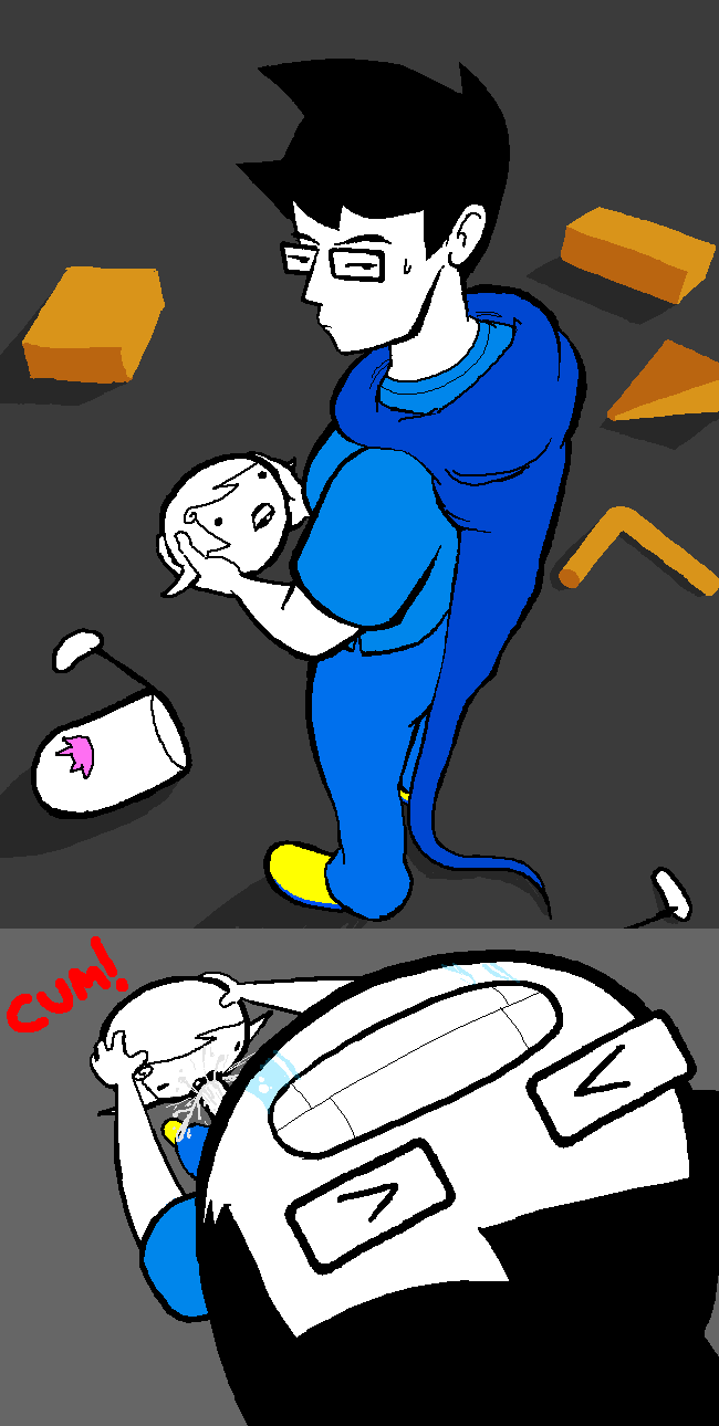 john_egbert, roxy_lalonde, homestuck, ms_paint_adventures, basedcoomba