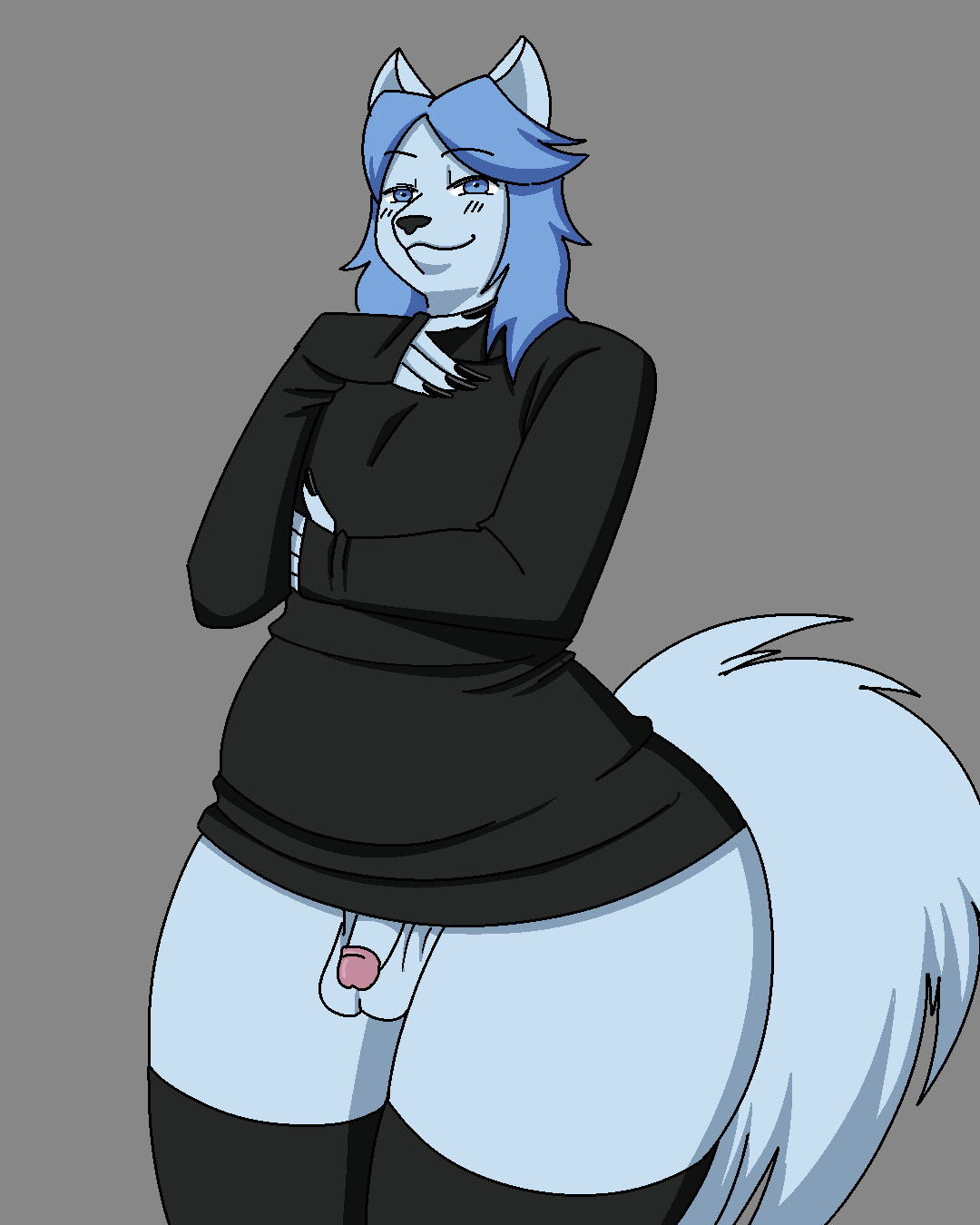 timbywuff, original, ribznsfw, 1boy, :3